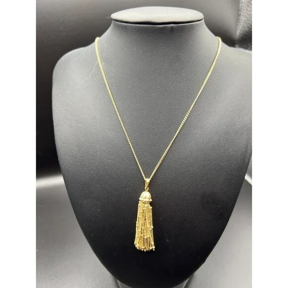 Long Tassel Necklace - Picture 2 of 5